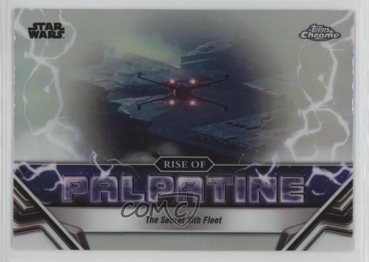 2024 Topps Chrome Star Wars L'ascesa della flotta segreta dei Sith Palpatine #RP-19 12g7
