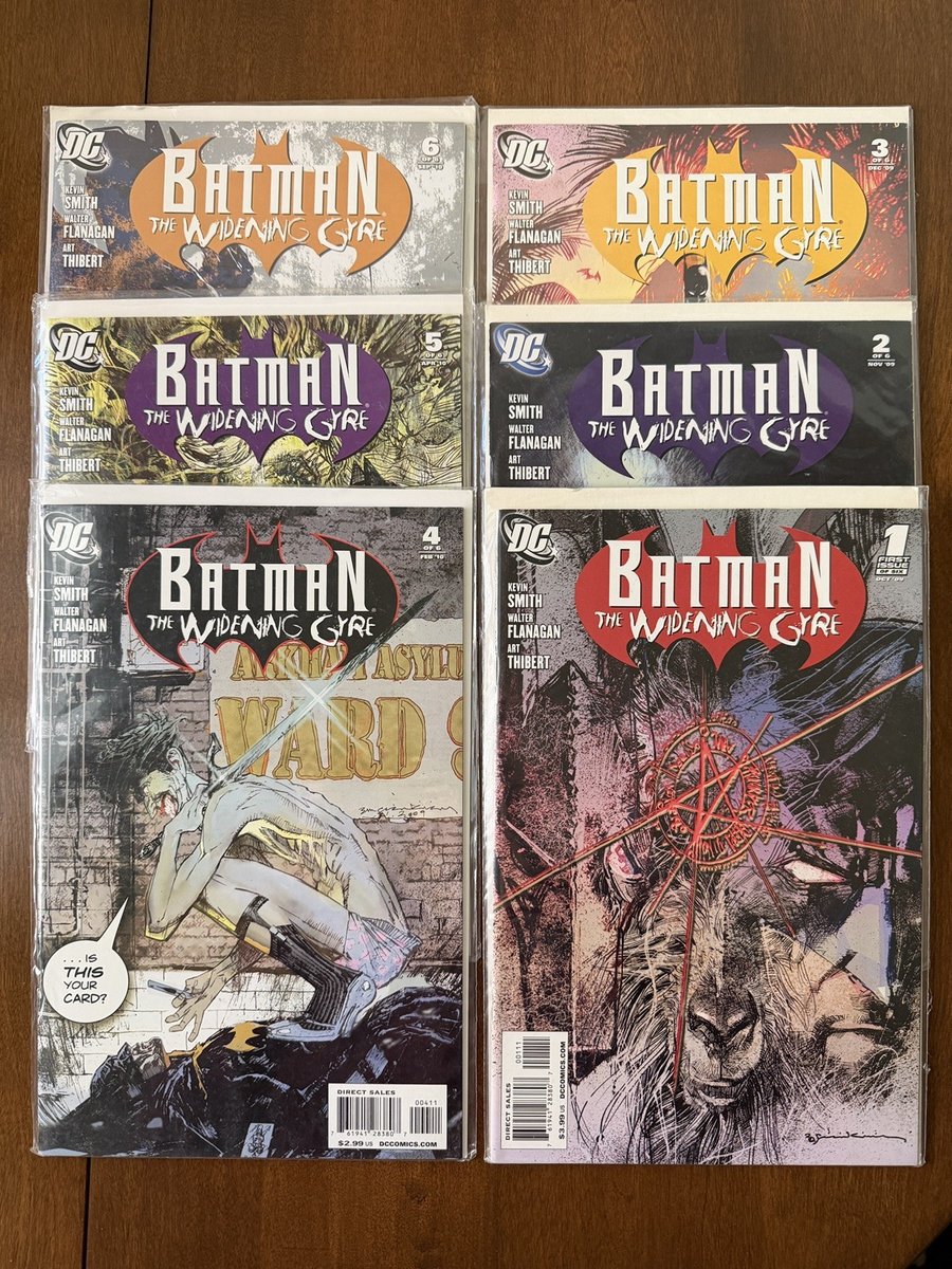 DC: Batman The Widening Gyre numeri fumetti #1-6 volume 1 set completo 💥
