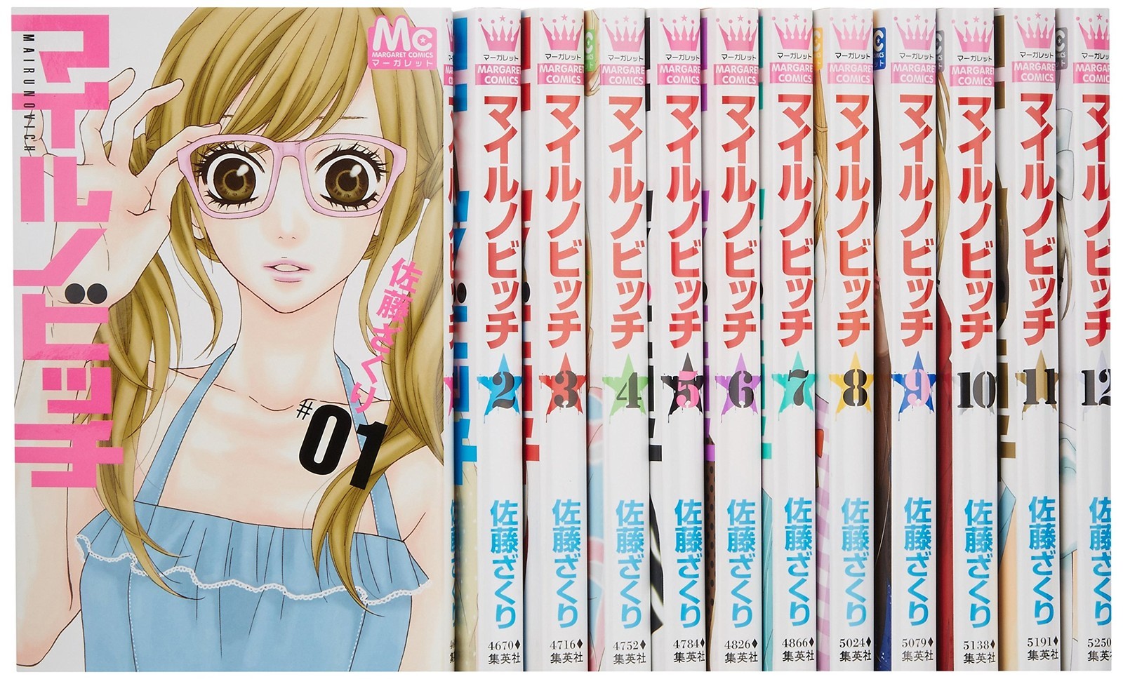 Shueisha Milinovich fumetto set completo 12 volumi Margaret Comics Merinovich