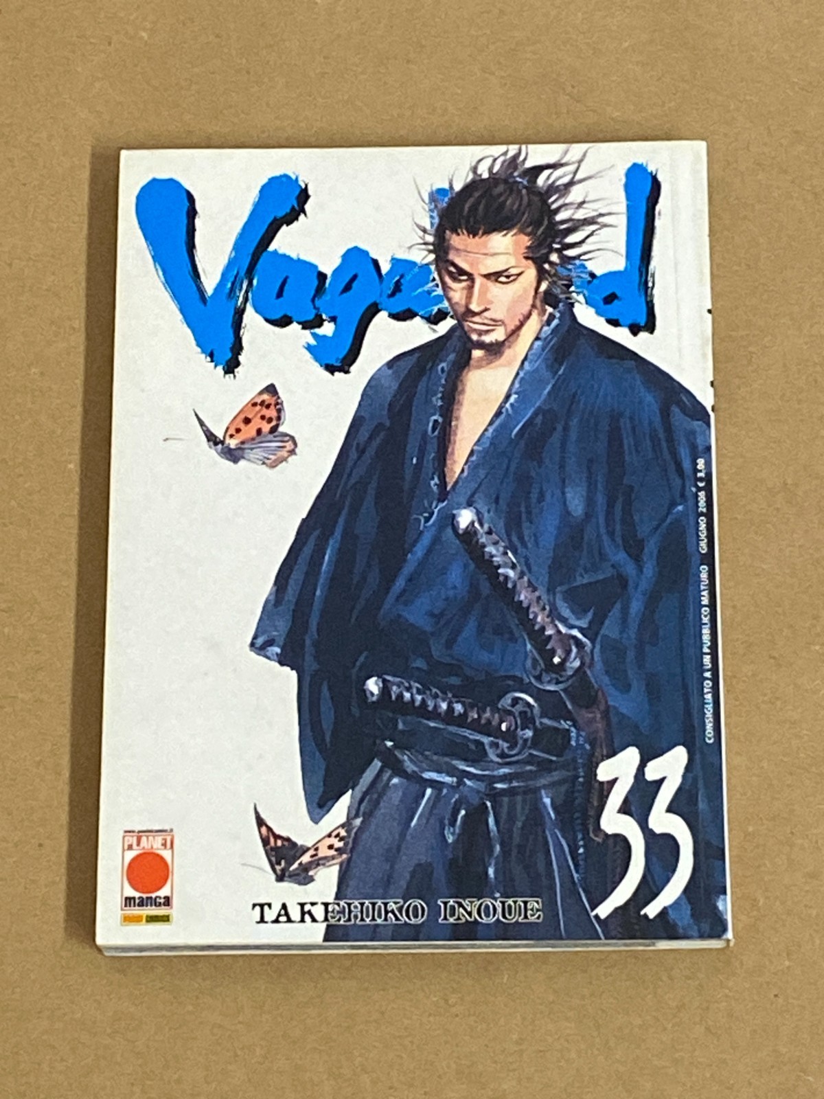 VAGABOND 33 PRIMA EDIZIONE, Panini Comics (2006) ESAURITO.