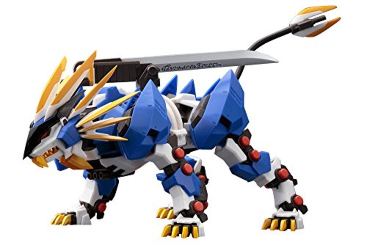 Modellino completo Kotobukiya Zoids Aggressive ZA001 Murasame Liger scala 1/100