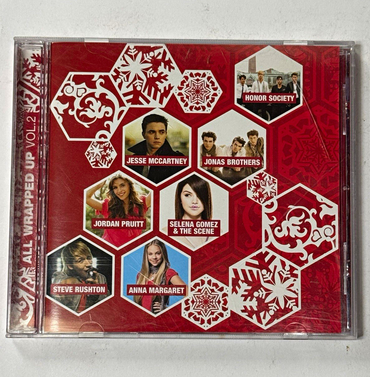 All Wrapped Up Vol. 2 CD 2009 Jonas Brothers Selena Gomez Jesse McCartney