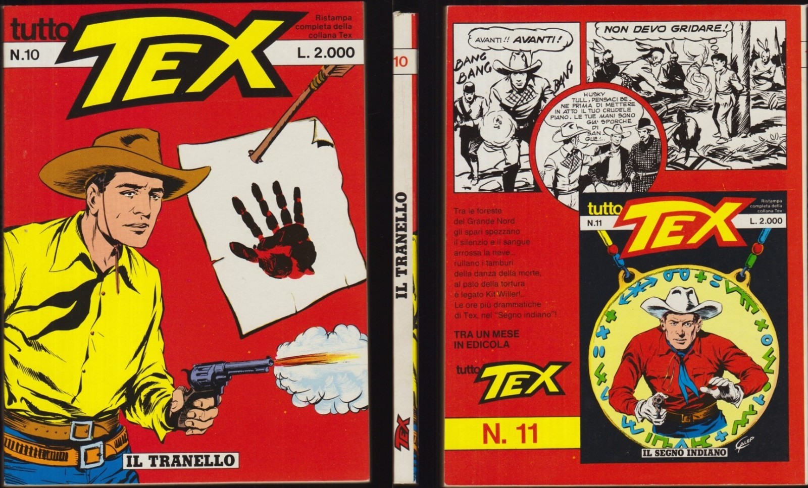 TUTTO TEX 10 IL TRANELLO - SETTEMBRE 9/1986 "PERFETTO"