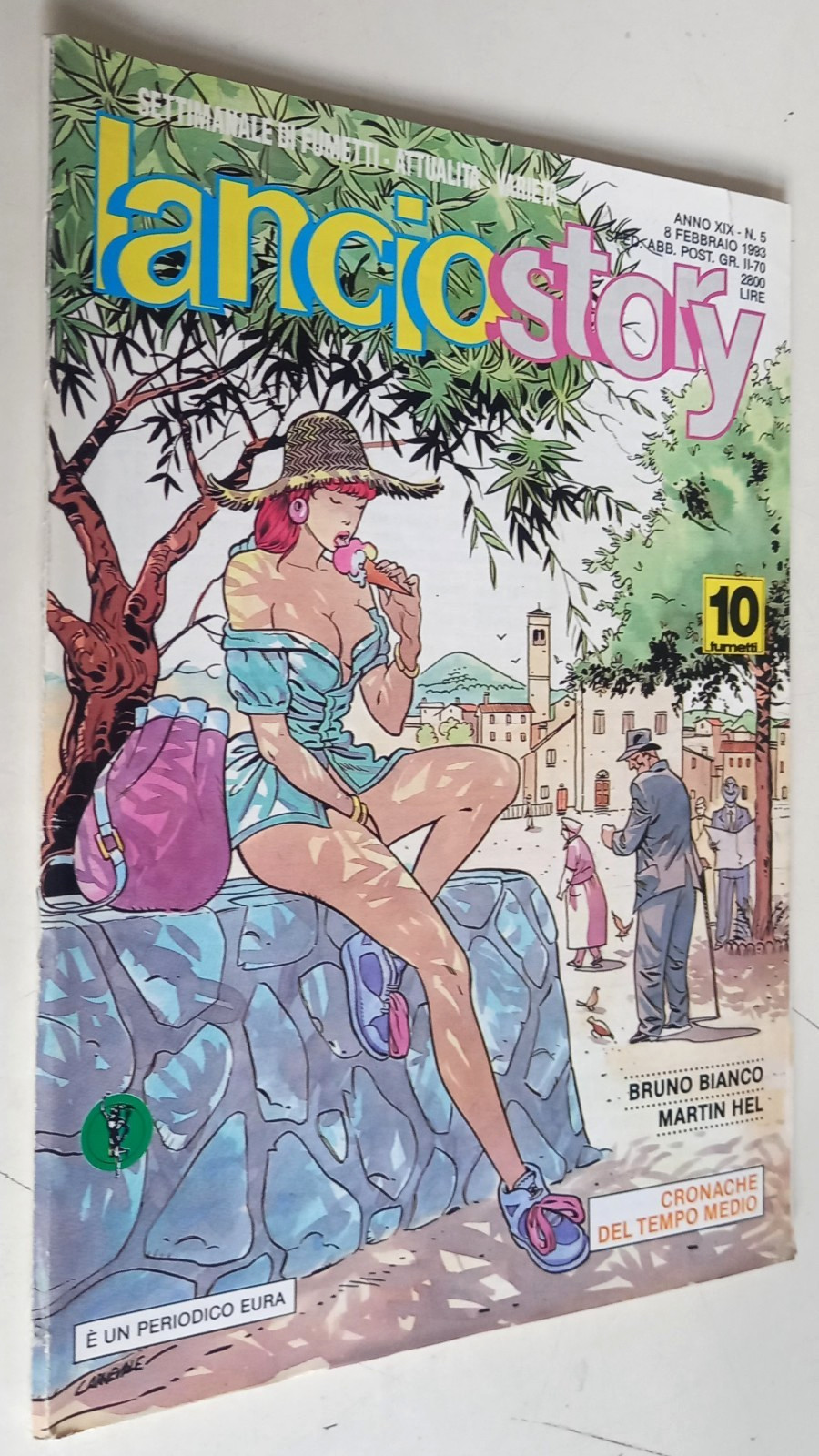 LANCIOSTORY N. 5 -8/2/1993 -Martin Hel/inserto Savarese/film Gli Spietati - Eura