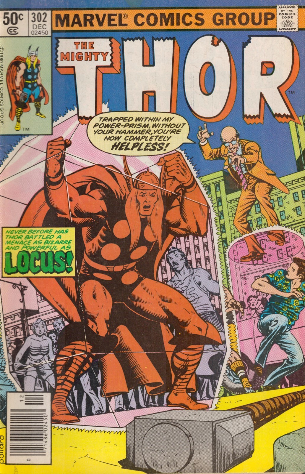 52737: MARVEL THE MIGHTY THOR #302 VG Grade