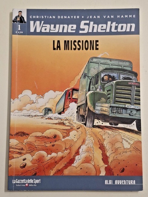 GAZZETTA DELLO SPORT-WAYNE SHELTON 1, 2, 3, 4, prenotati