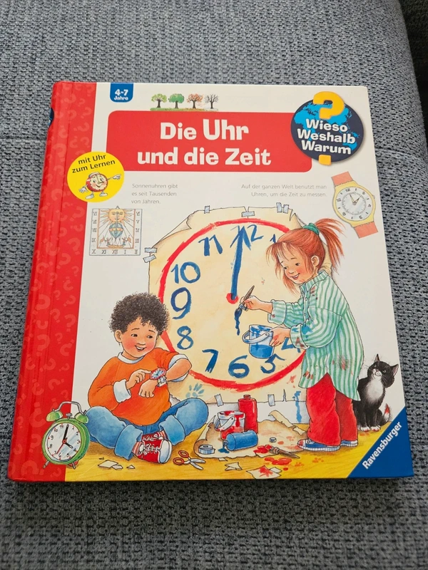 Wieso Weshalb Warum Buch Die Uhr und die Zeit