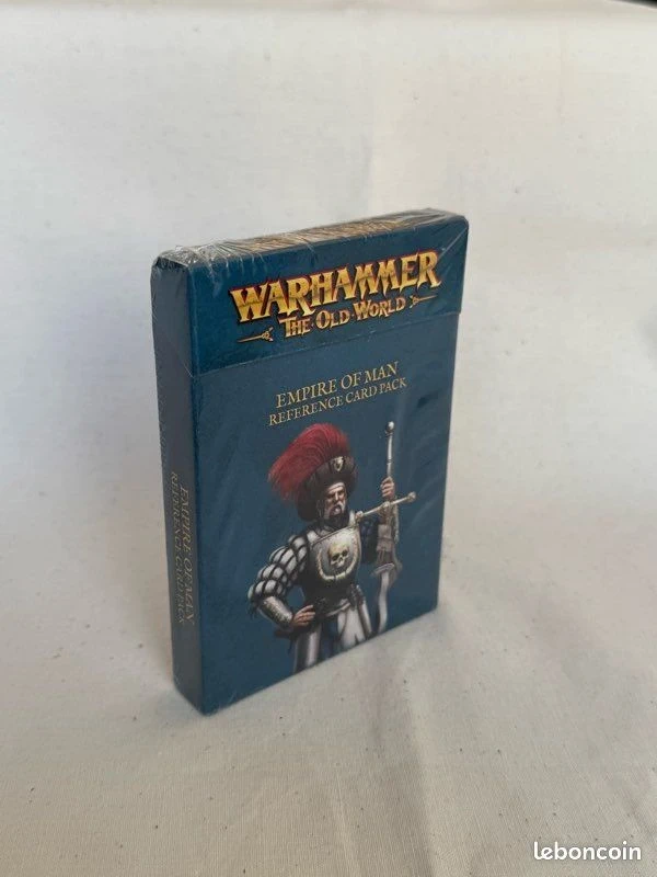 Cartes de références Warhammer empire (TOW)