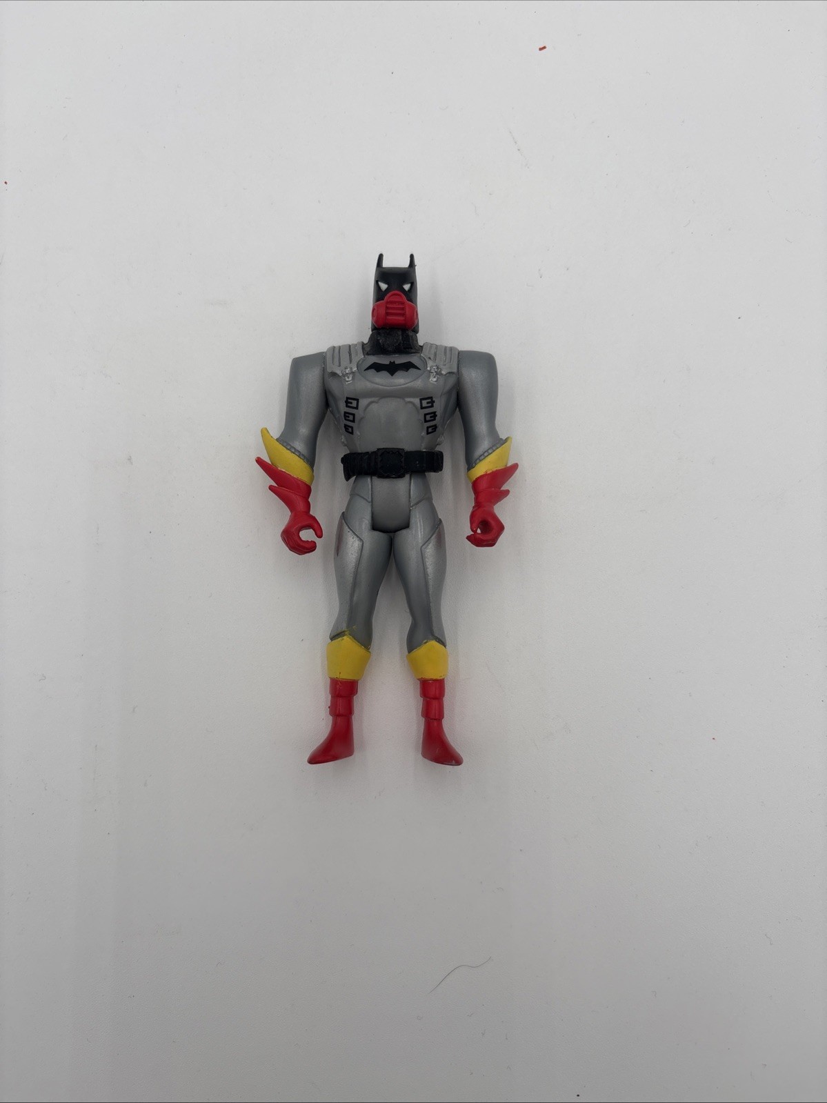 Kenner Batman action figure DC comics 1999 vintage maschera antigas argento