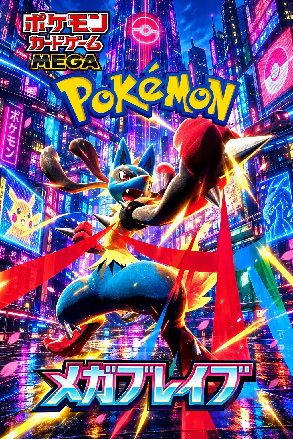 Pokemon Mega Brave Japanese Booster Pack - TCG Cards