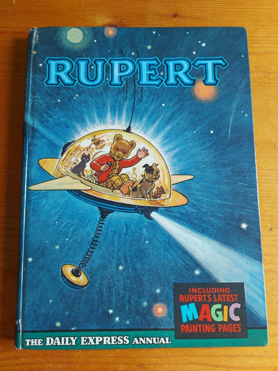 Rupert Bear Original 1966 Annual - Not clipped - G/VGC!!