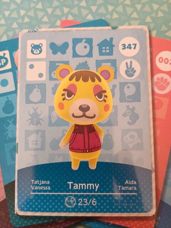 Animal Crossing Welcome Amiibo oficial 347 Vanessa