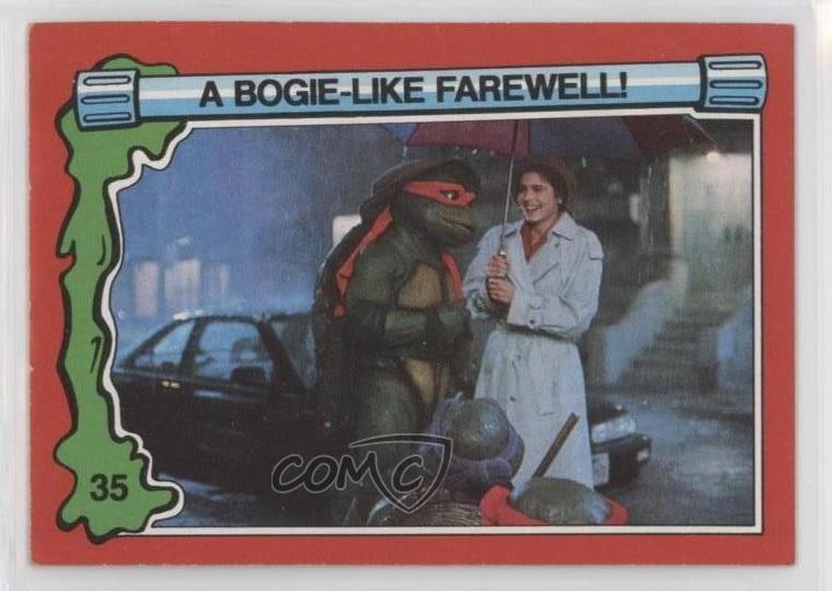 1991 Topps Teenage Mutant Ninja Turtles II: Il segreto di Ooze film #35 ut4