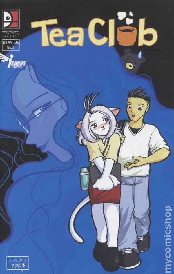 Tea Club #3 VG/FN 5.0 2003 immagine stock basso grado