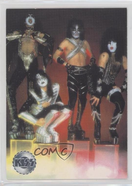 1997 Cornerstone Kiss Series 1 KISStory Silver #43 b8c