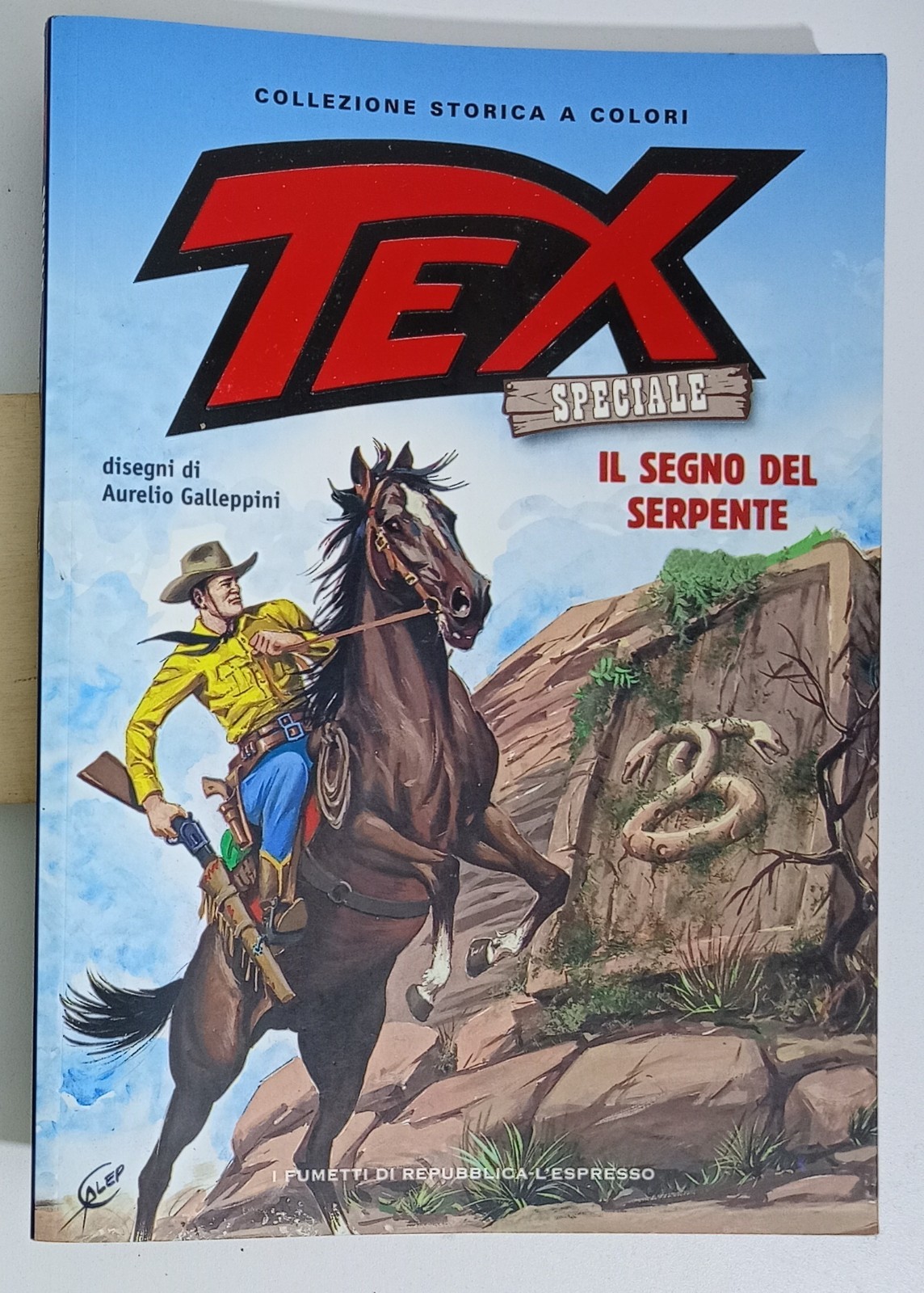 I148469 TEX collezione storica Repubblica Speciale n. 3 - Il segno del serpente