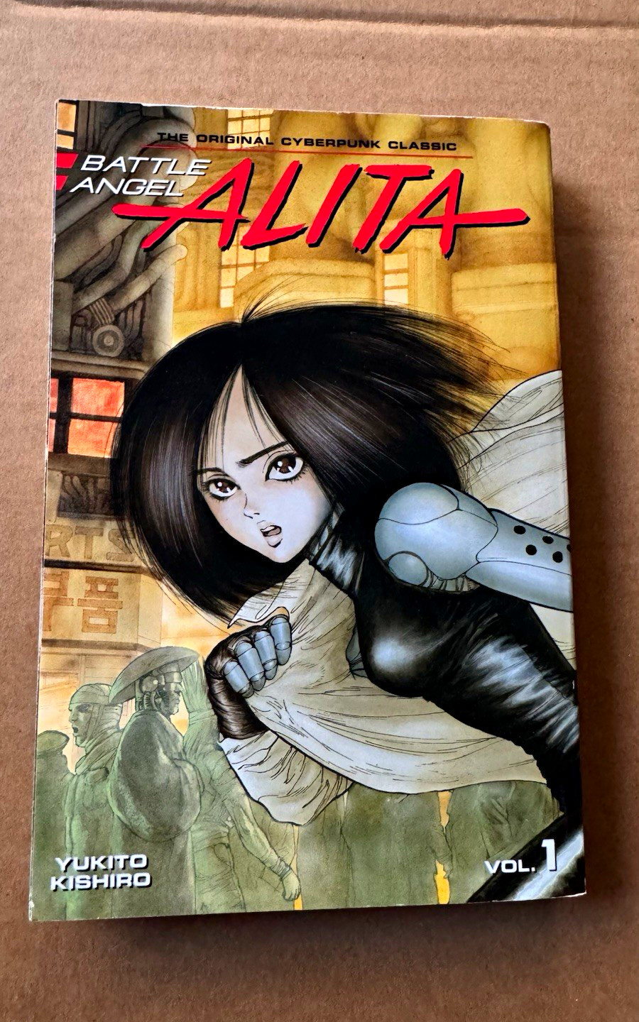 Battle Angel Alita Vol 1 #1 Yukito Kishiro manga copertina morbida esclusiva cassa del bottino
