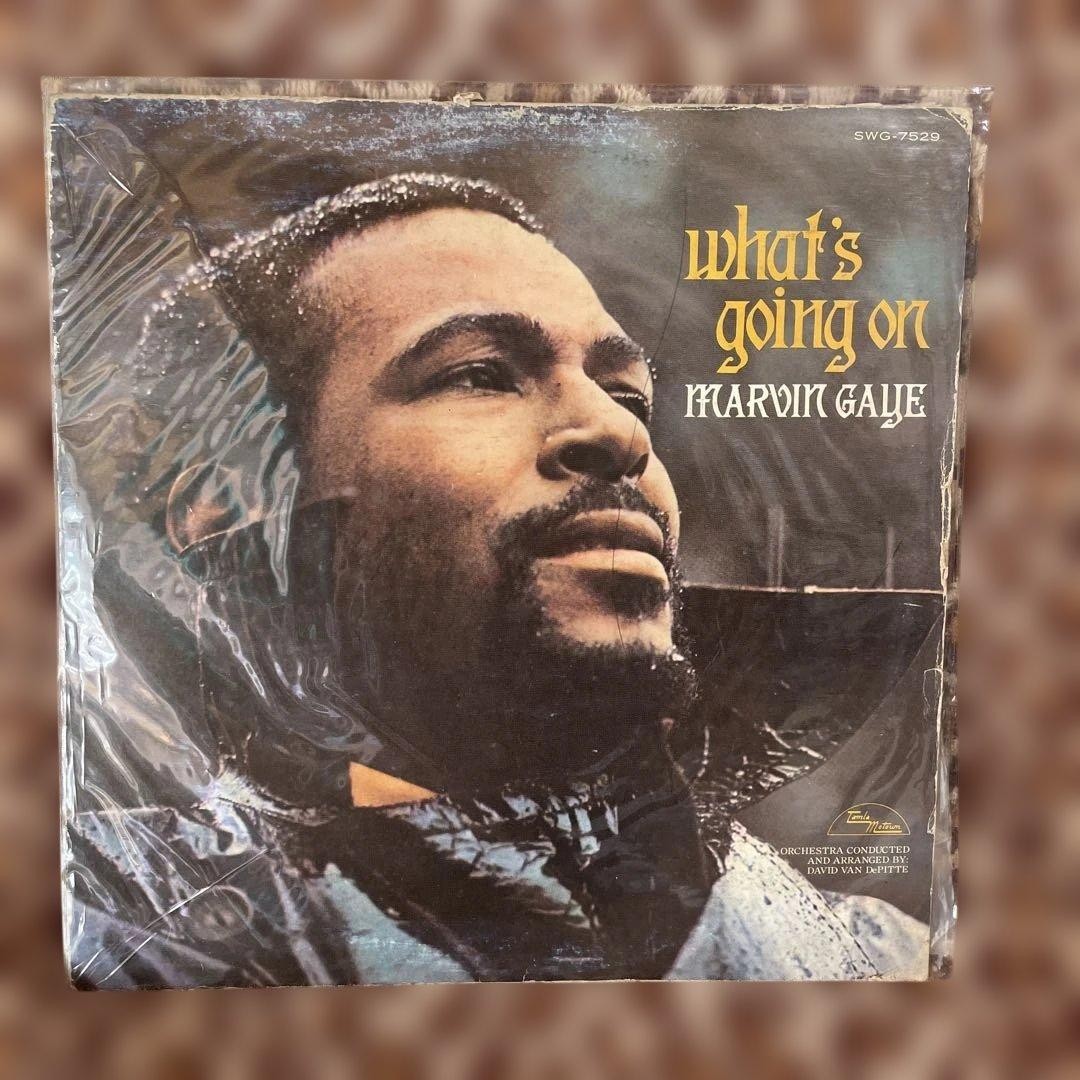 Marvin Gaye What's Going On Analog LP Vinyl Record Soul Catalog No. SWG-7529