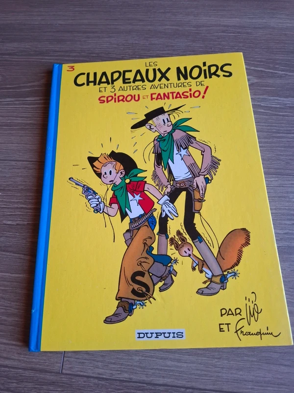 Les chapeaux noirs Spirou et Fantasio