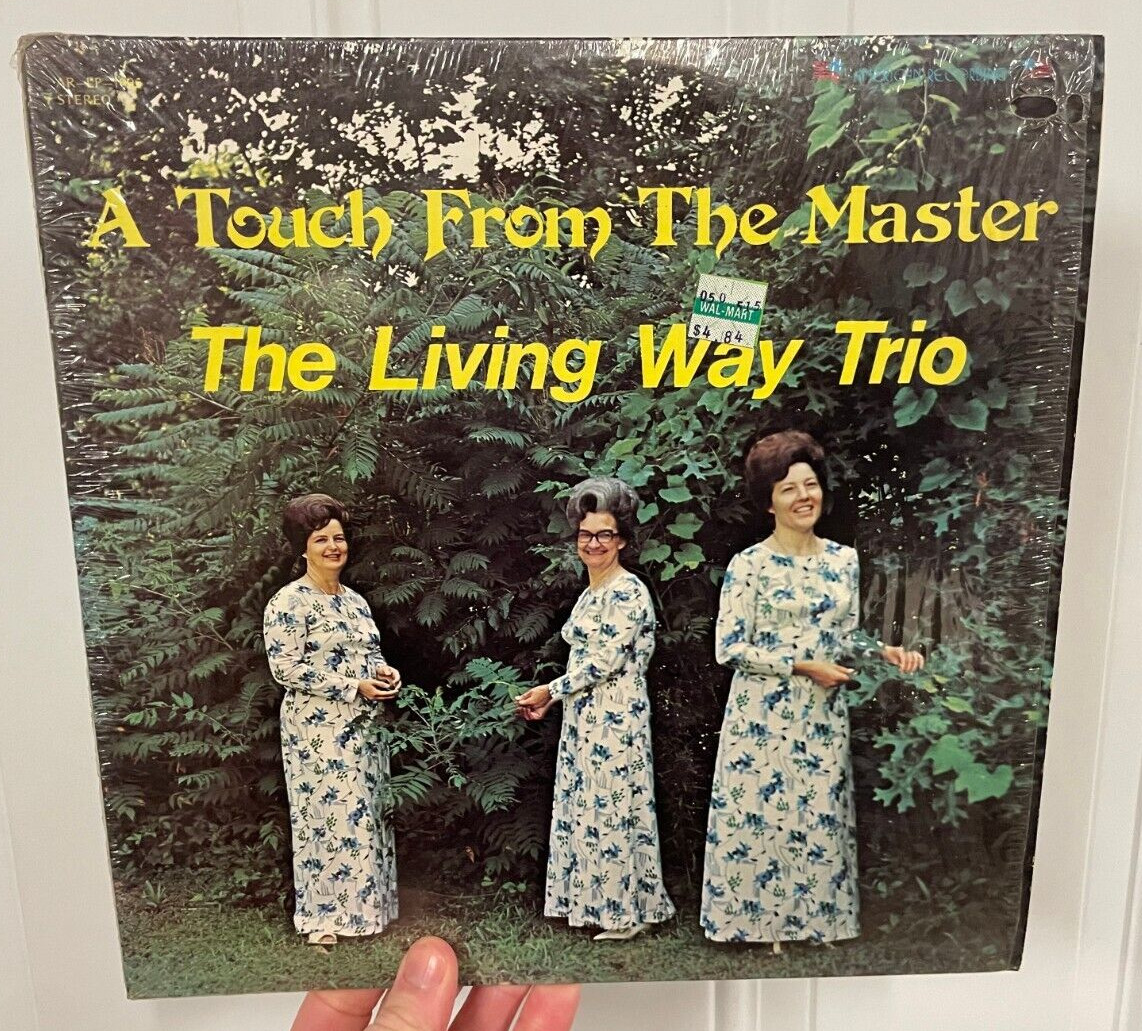 The Living Way Trio A Touch From The Master LP Poplar Bluff MO American Studio