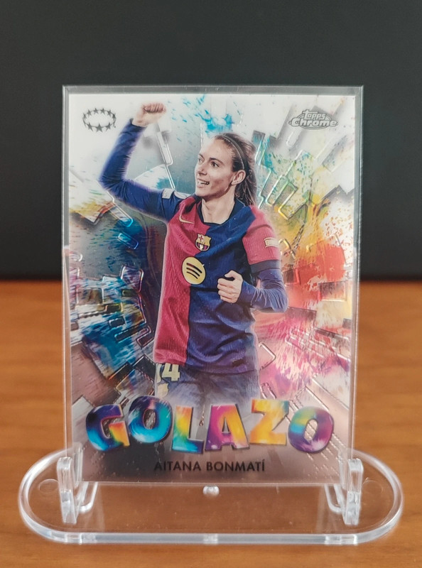 Aitana Bonmatí
Golazo - Insert
FC Barcelona
Topps Chrome UWCL