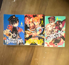 Toilet-Bound Hanako-Kun Manga lotto 3 volumi inglese di AidaIro Hanako-kun