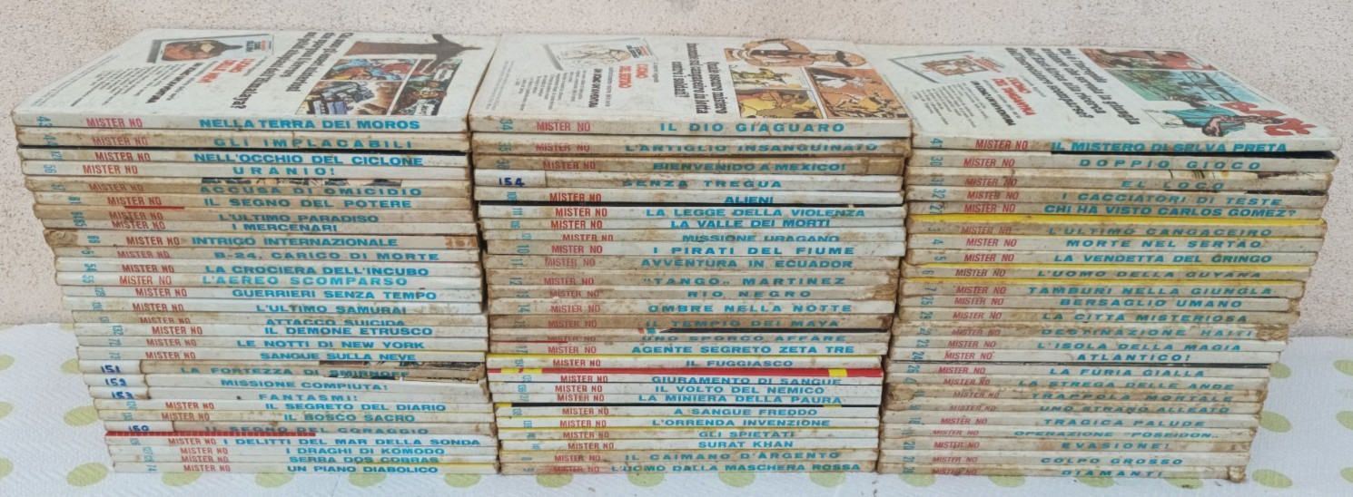 Lotto 67 Fumetti MISTER NO Sergio Bonelli Editore - Numeri Misti e Bassi da Lett