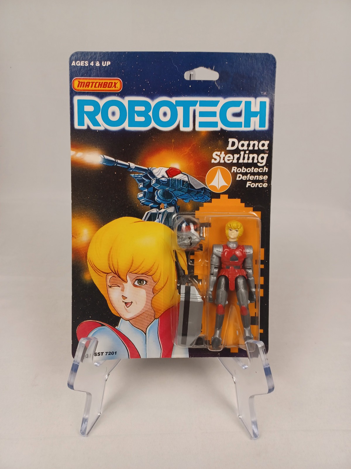 Robotech Dana Sterling Action Figure Matchbox 1985 Vintage New Sealed MOC