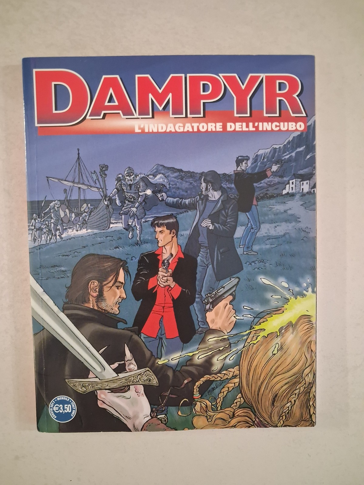 Dylan Dog - Dampyr n. 209 L'indagatore Dell'incubo - Cover A Blu-Ottimo/Edicola 