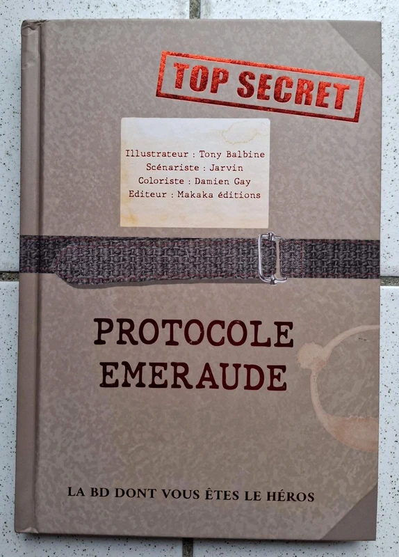 ldvelh - Protocole Emeraude, la BD dont vous êtes le héros