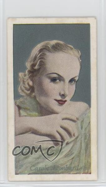 1934 Godfrey Phillips Film Favorites Tabacco Carole Lombard #46 0l4h