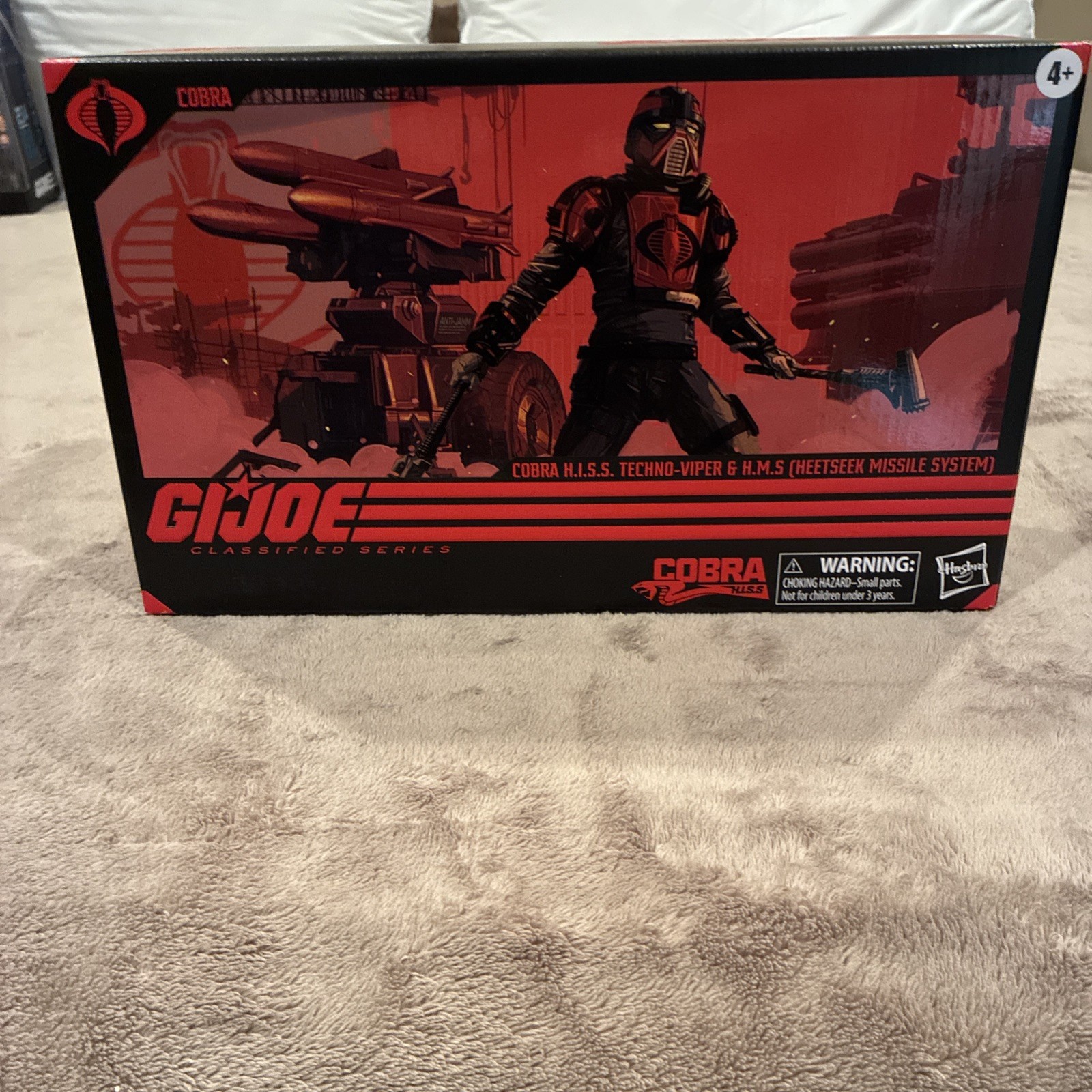 G.I. Joe Classified Series 111 Cobra H.I.S.S. Techno-Viper & H.M.S.