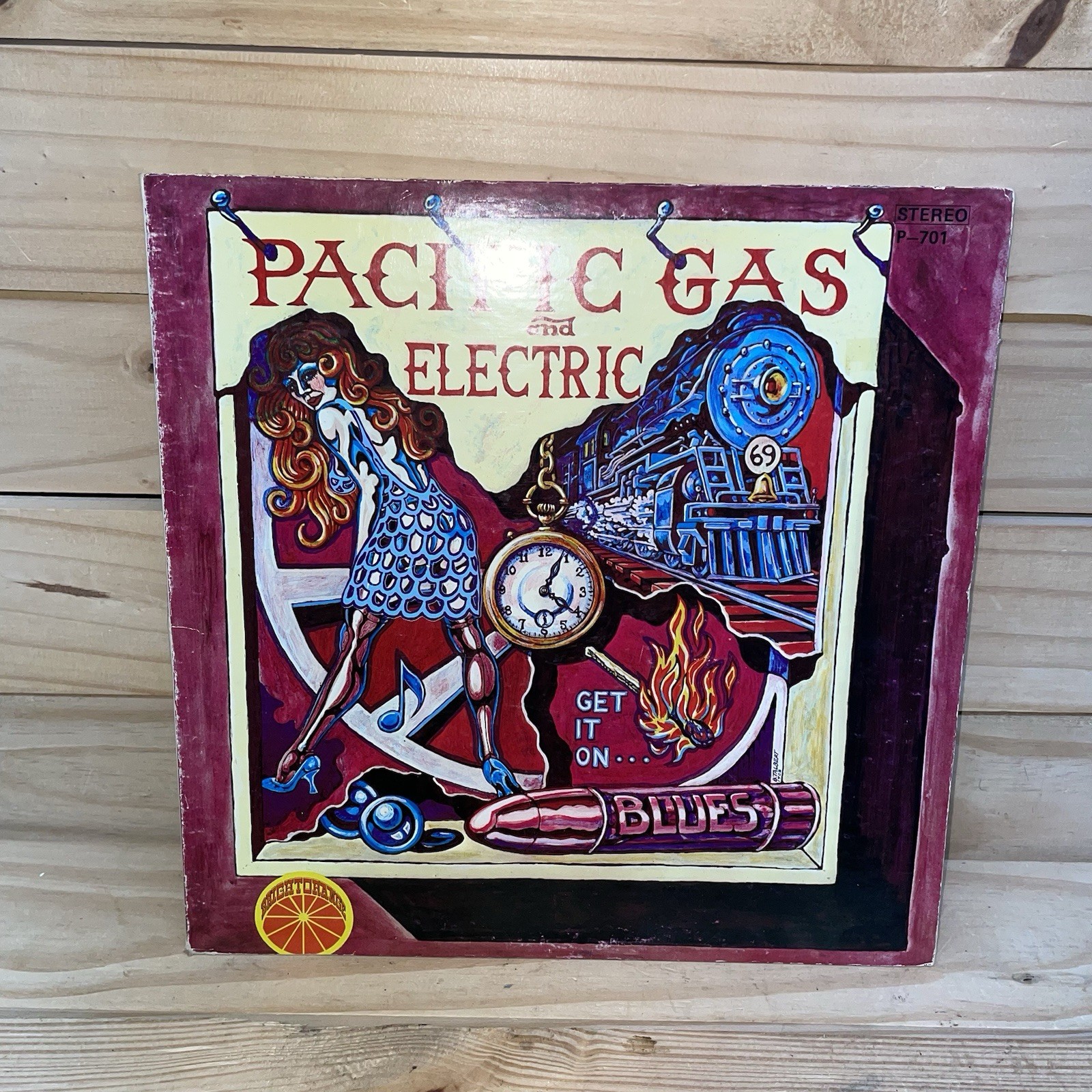 Pacific Gas & Electric - Get It On NM+ 1969 Record Looks And Sounds Amazing