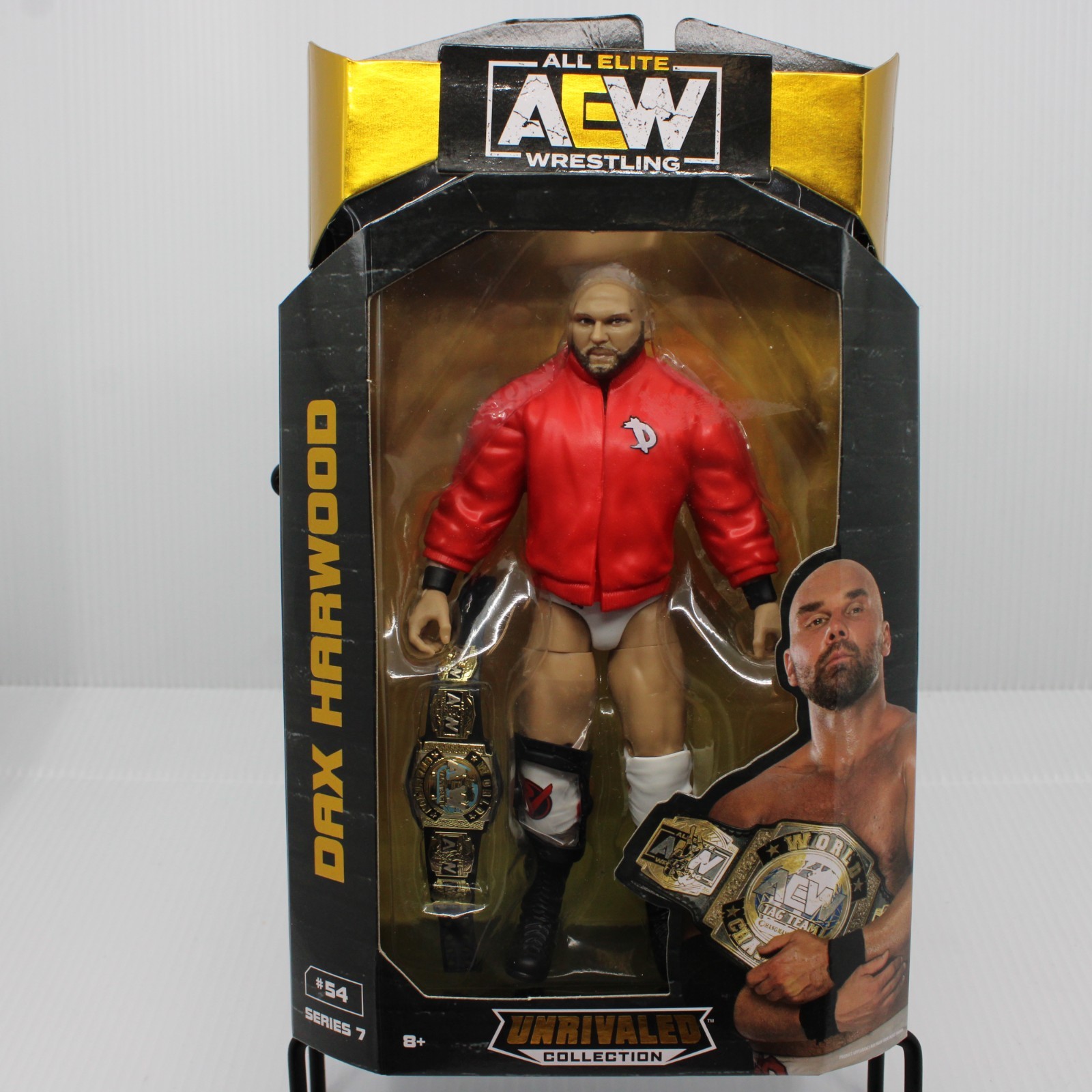 Jazwares AEW Unrivaled Collection Dax Harwood Action Figure Series 7 54