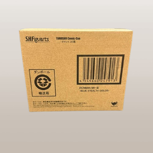 S.H.Figuarts Iron Man Mark III 3 Blue Stealth Color Bandai Japan NEW