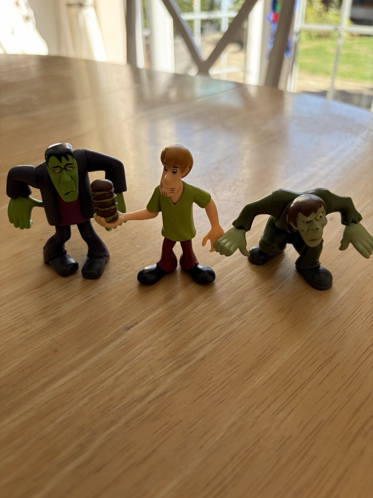 Pacchetto Figurine Scooby Doo The Mystery Machine Shaggy Frankenstein Monster Toys 3