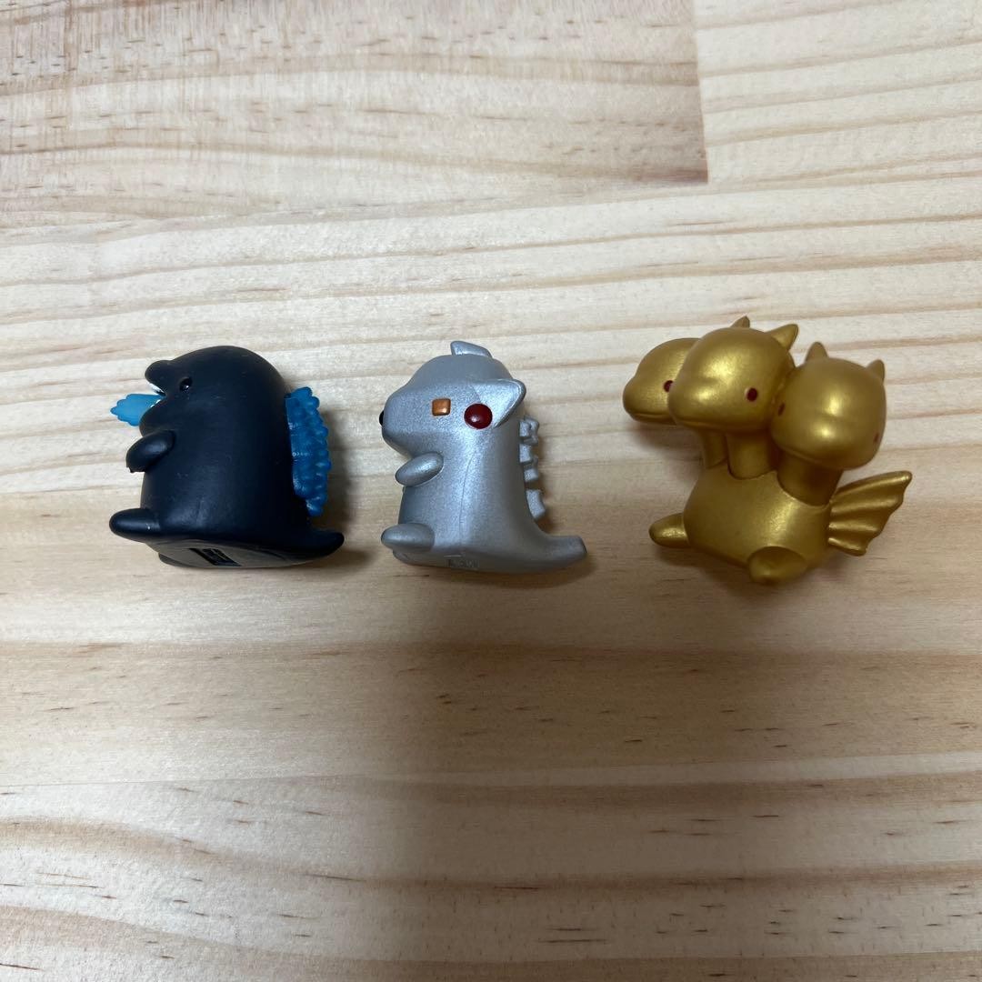Narabundesu Kaiju san Godzilla versione King Ghidorah figura capsula giocattolo 13a