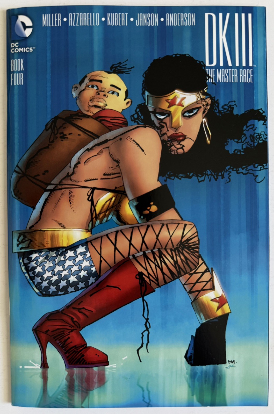 DARK KNIGHT III Master Race #4 (2016) Frank Miller 1:100 variante Wonder Woman