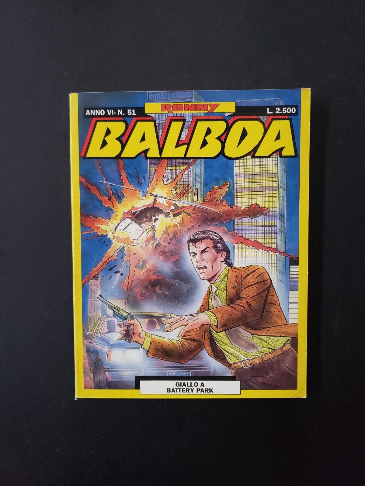 Balboa n 51 giallo a Battery Park Play Press PascEvMetyuz Sca3