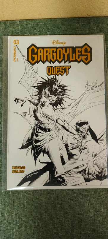 Gargoyles: Quest 1:10 jae lee