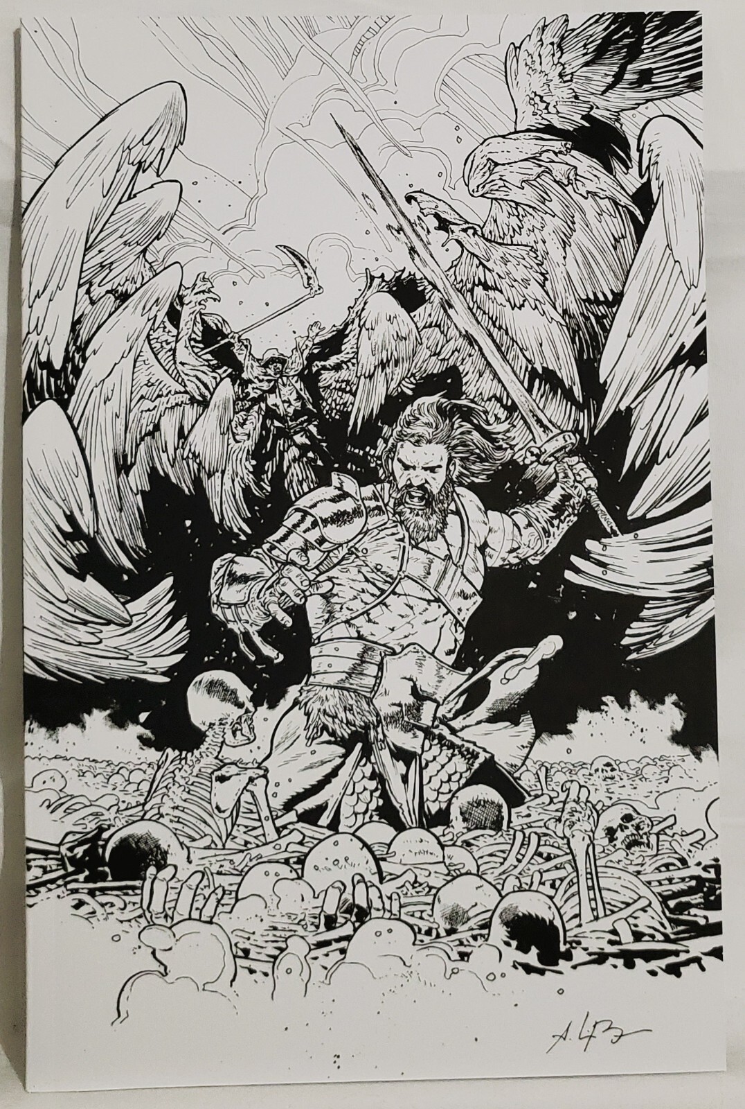 SKYBOUND X #2 | Copertina variante incentive Andrei Bressan B&W | Image Comics