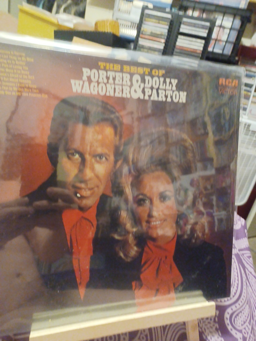 DOLLY PARTON  1971 LP PORTER WAGONER  BEST OF (SEALED)