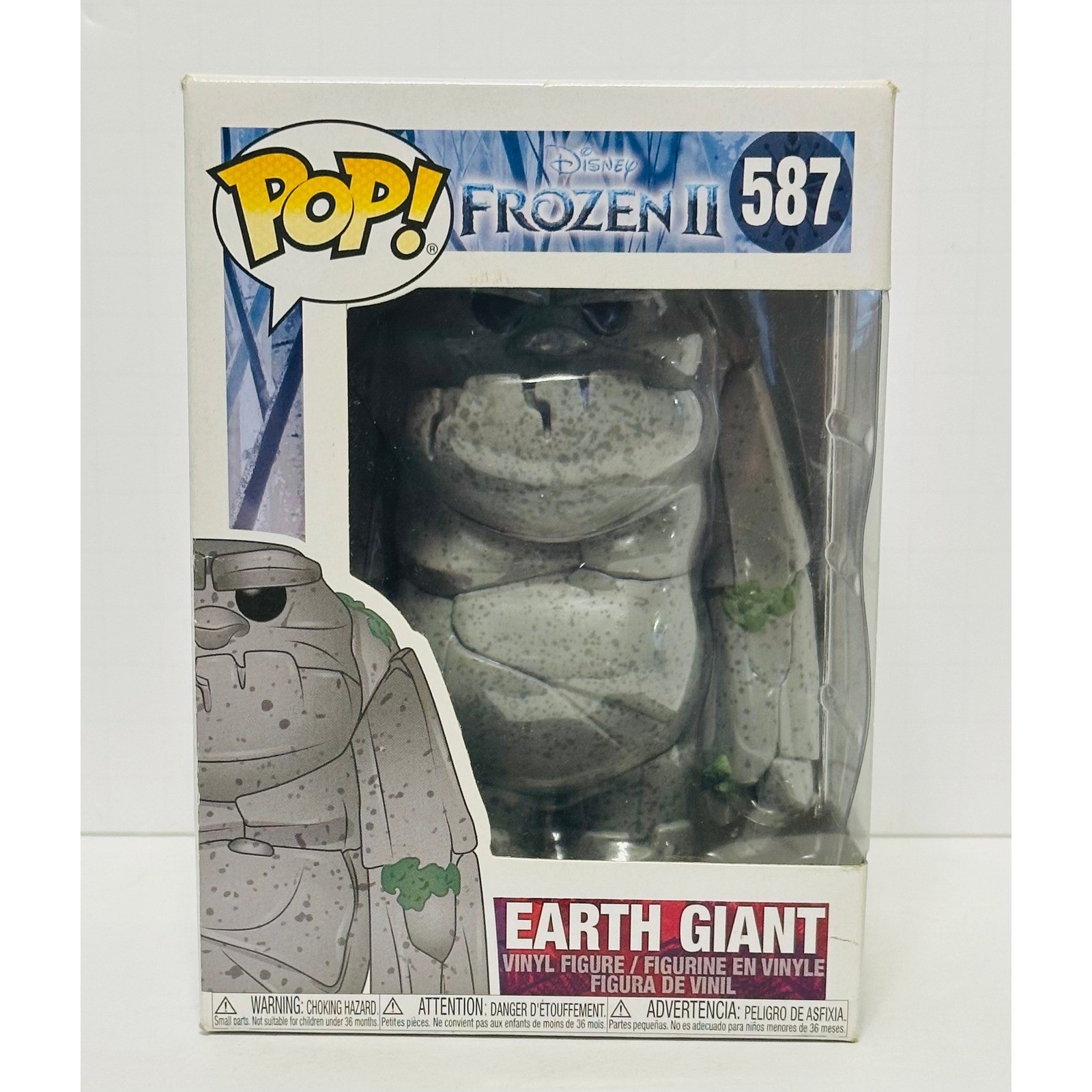 Funko Pop Disney Frozen II Earth Giant 587 Figura in vinile Mostro di Roccia