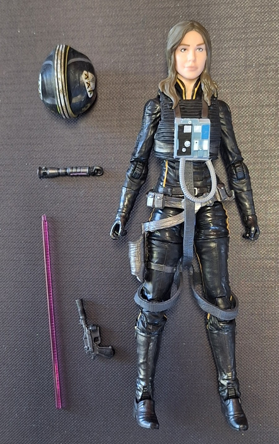 Star Wars Black Series Legends JAINA SOLO 2017 First Issue 100% Complete