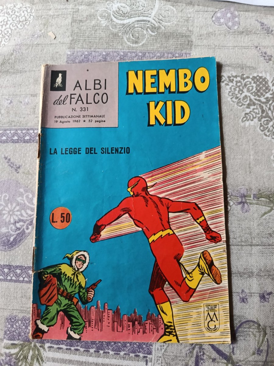 ALBI DEL FALCO NEMBO KID N° 331 - "LA LEGGE DEL SILENZIO" -  ED. MONDADORI 1962
