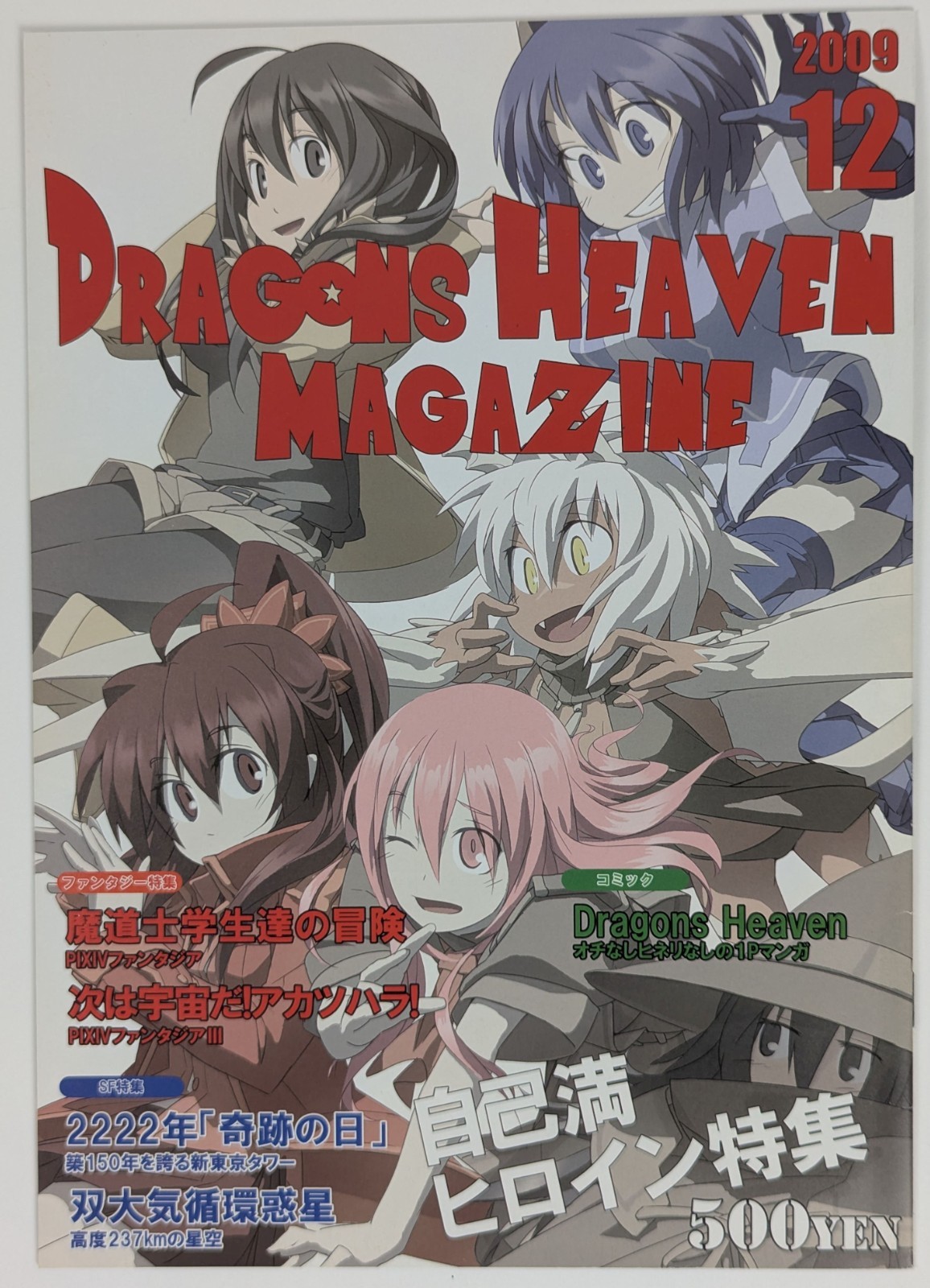 Libro d'arte Doujinshi [Rivista Dragons Heaven] 12p