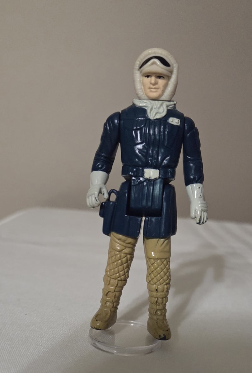 loose kenner star wars action figures vintage Han Solo Hoth