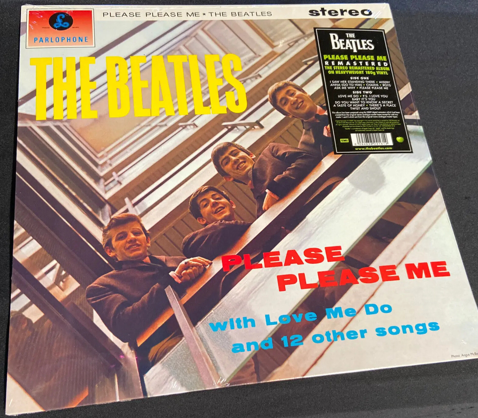 The Beatles PLEASE PLEASE ME Audiophile 180g VINYL 2012 Factory SEALED NEW!