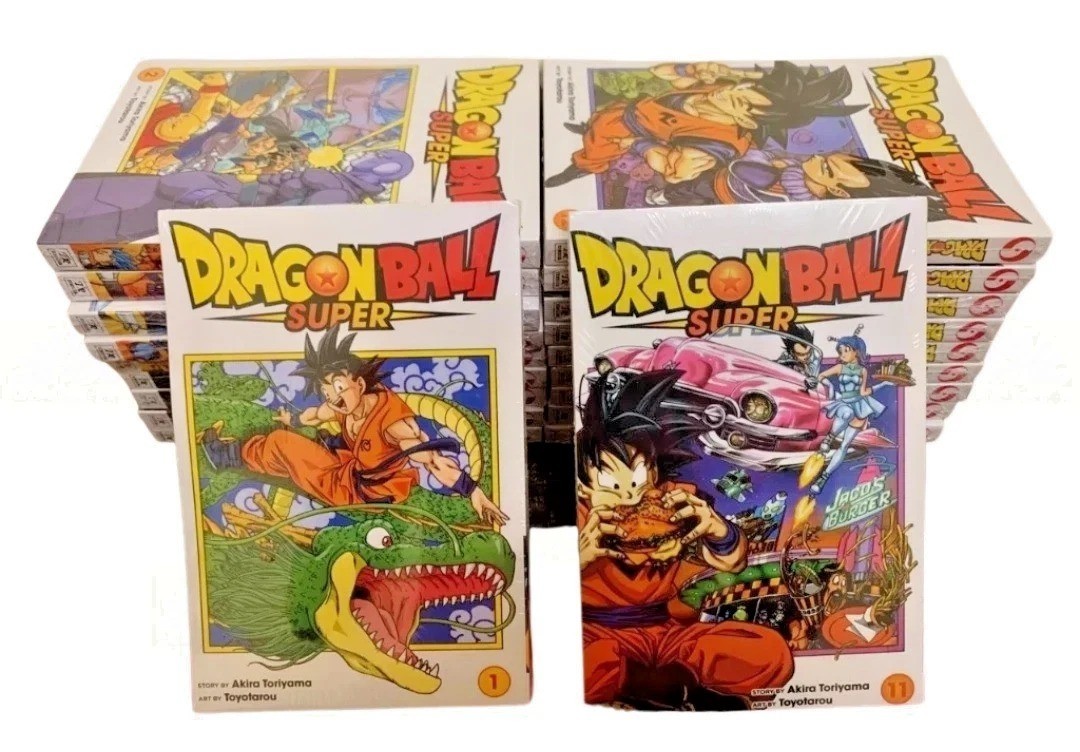 Nuovo Dragon Ball Super Volume 1-24 Manga Fumetti Set Completo Inglese