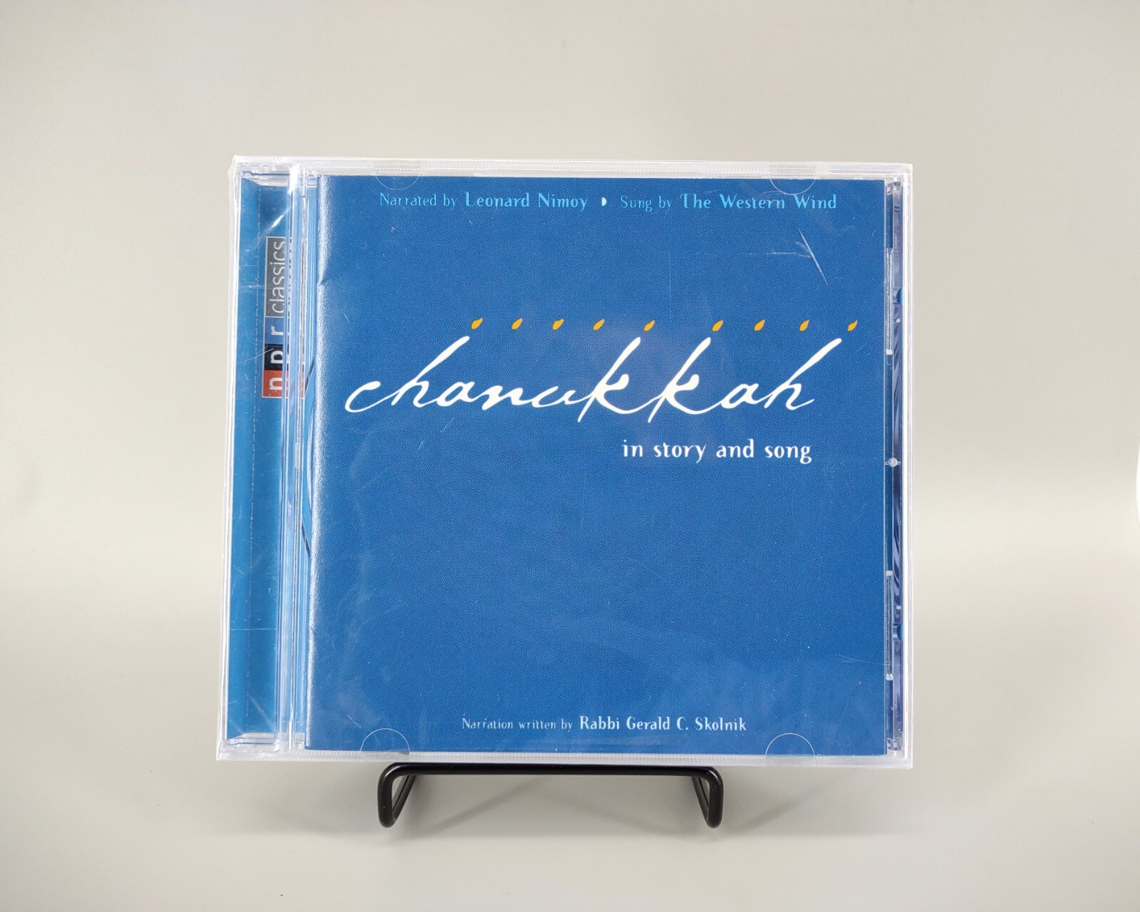 Chanukkah In Story and Song CD Factory Sealed Western Wind Leonard Nimoy NPR